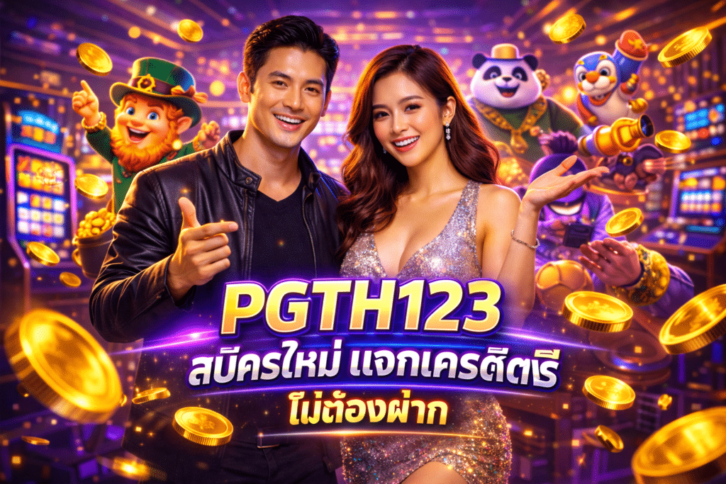 PGTH123 สมัครใหม่ แจกเครดิตฟรี ไม่ต้องฝาก
