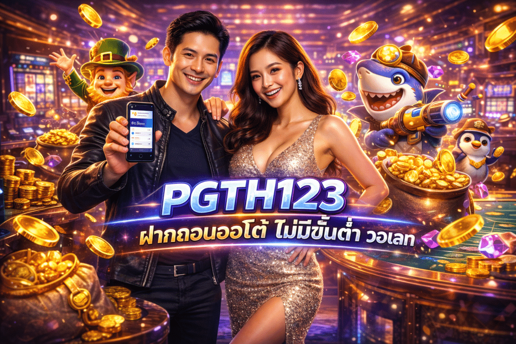 PGTH123 ฝากถอนออโต้ ไม่มีขั้นต่ำ วอเลท